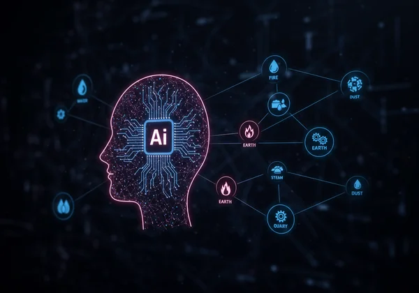 AI conceptualizing relationships between craft elements